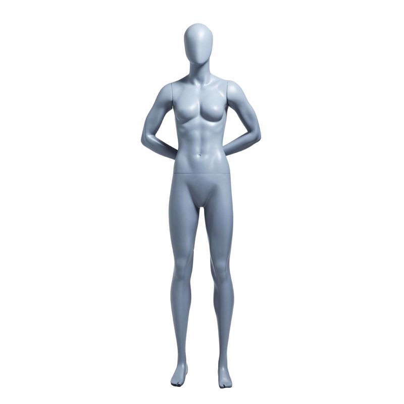 Mani femminili dell'ente completo della vetroresina dietro--Indietro il manichino femminile di sport muscolari per l'esposizione degli abiti sportivi