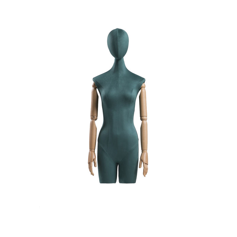 Multicolore Mezzo corpo manichino femminile, 63 cm Vita eretta Mezzo manichino in piedi