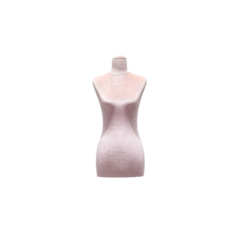 Manichino femminile a metà corpo, manichino a metà corpo senza testa e braccia.