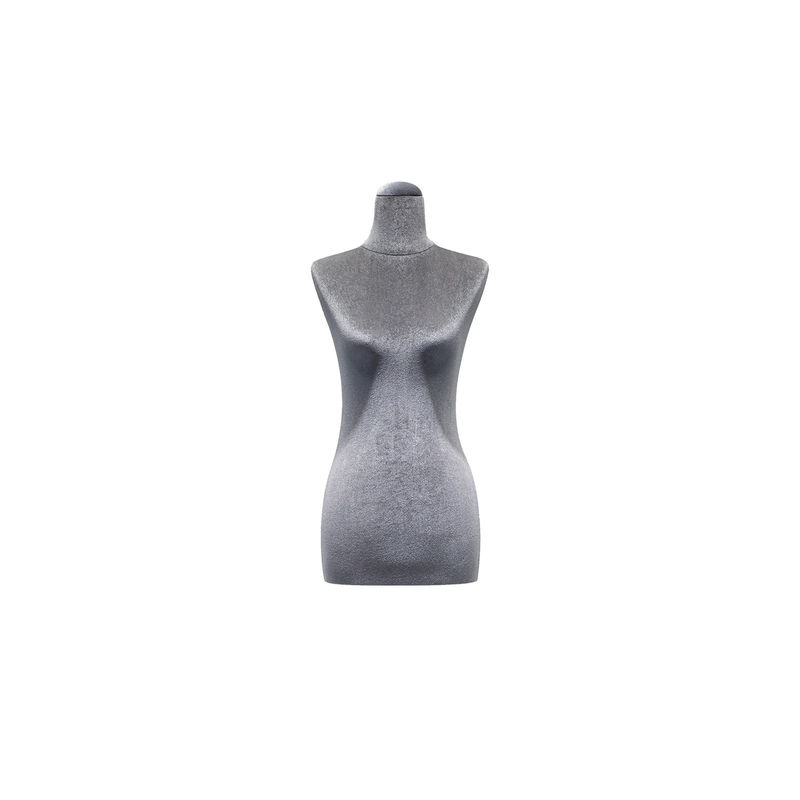 Manichino femminile a metà corpo, manichino a metà corpo senza testa e braccia.