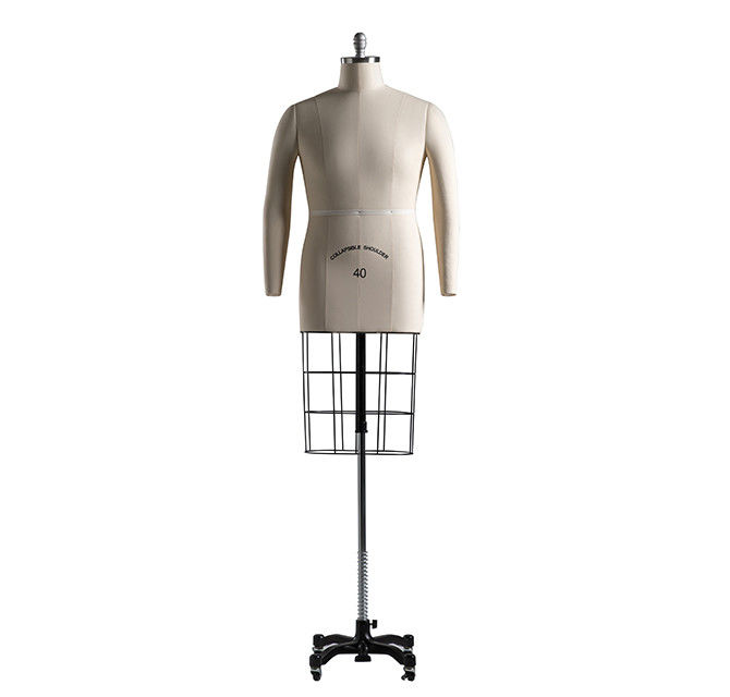 Costumi regolabili Modello di abito Manichino Stand con gabbia