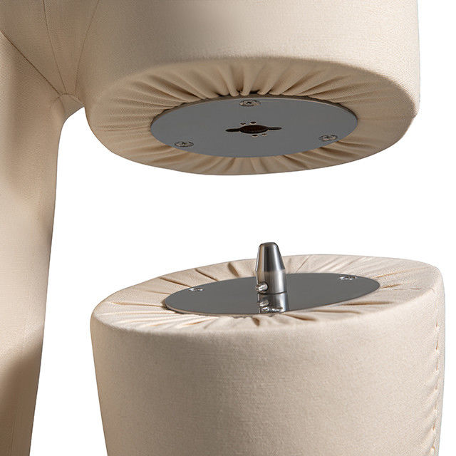 Vestimento in fibra di vetro Manichino per costuratrice Mezza parte inferiore del corpo appesa a ruote